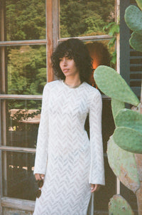 DAHIA DRESS ECRU