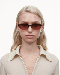 LUNETTES DE SOLEIL CHIMI EYEWEAR CUBIQUES SANS CONTOUR