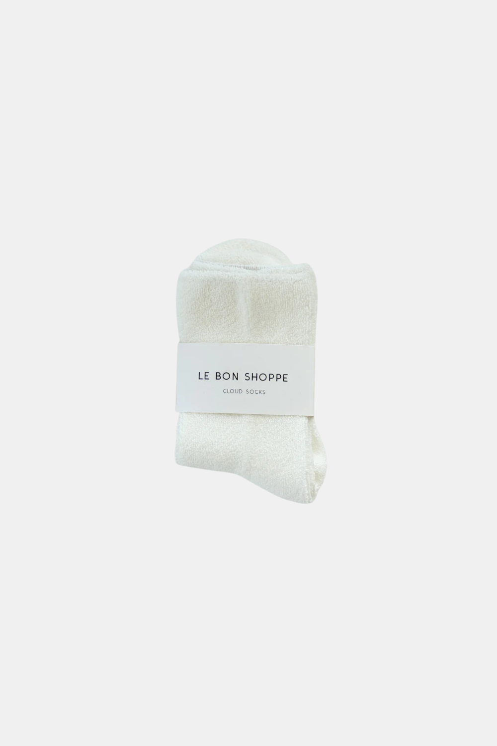 LE BON SHOPPE SKARPETKI CLOUD CLASSIC WHITE