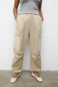 SPODNIE PIERCE BEIGE