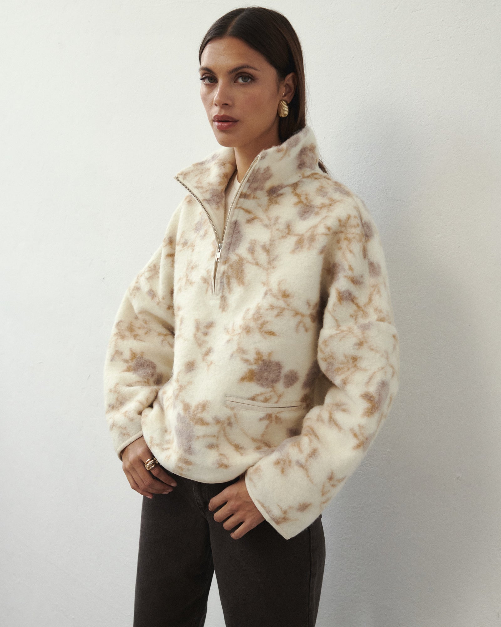 BLUZA WEŁNIANA SOLIN