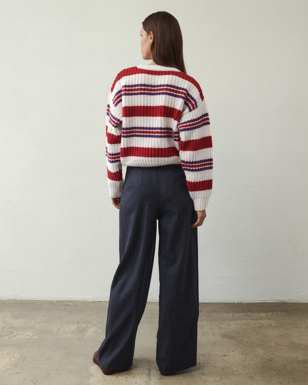 ONCE WOOLEN SWEATER STRIPES