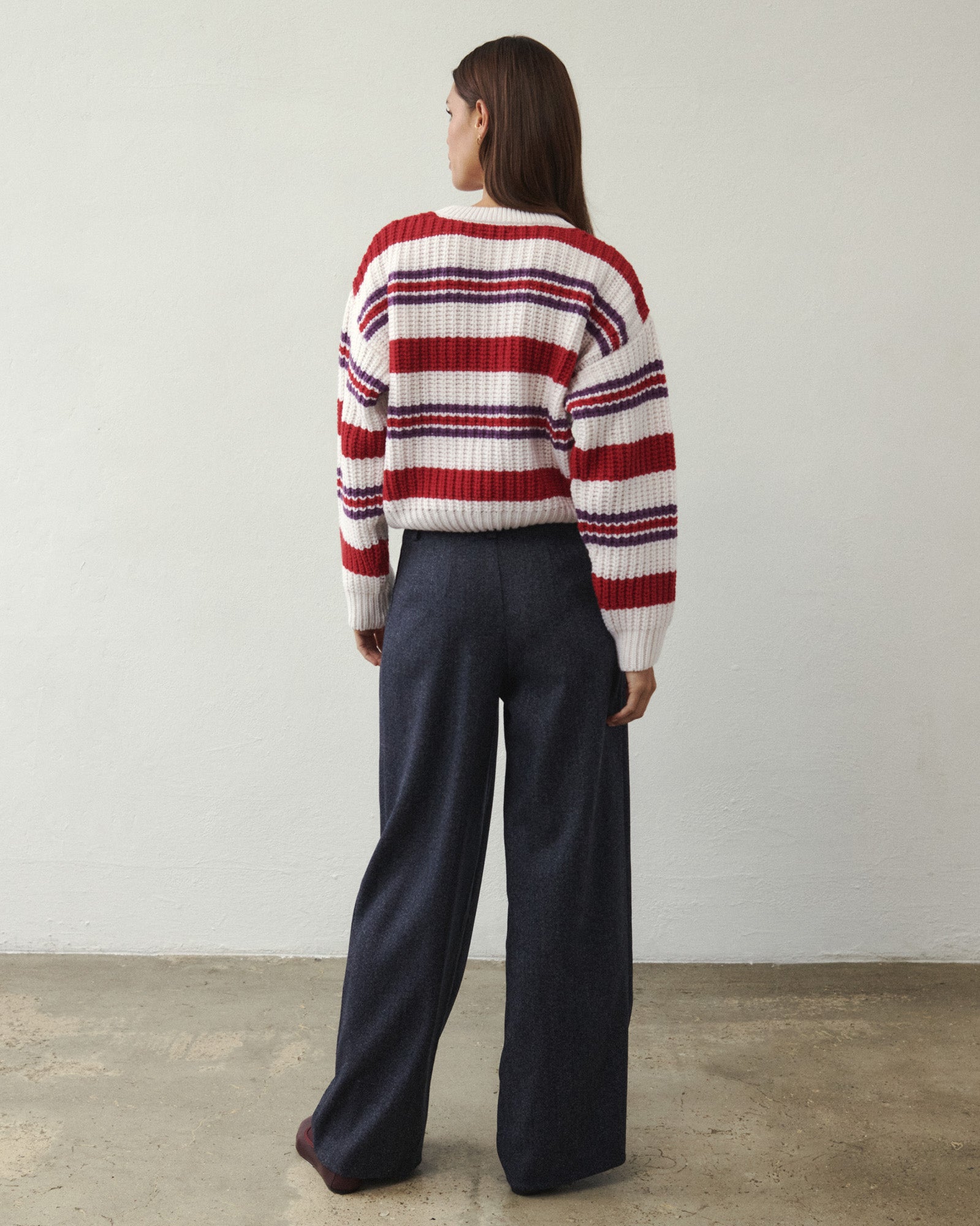 ONCE WOOLEN SWEATER STRIPES