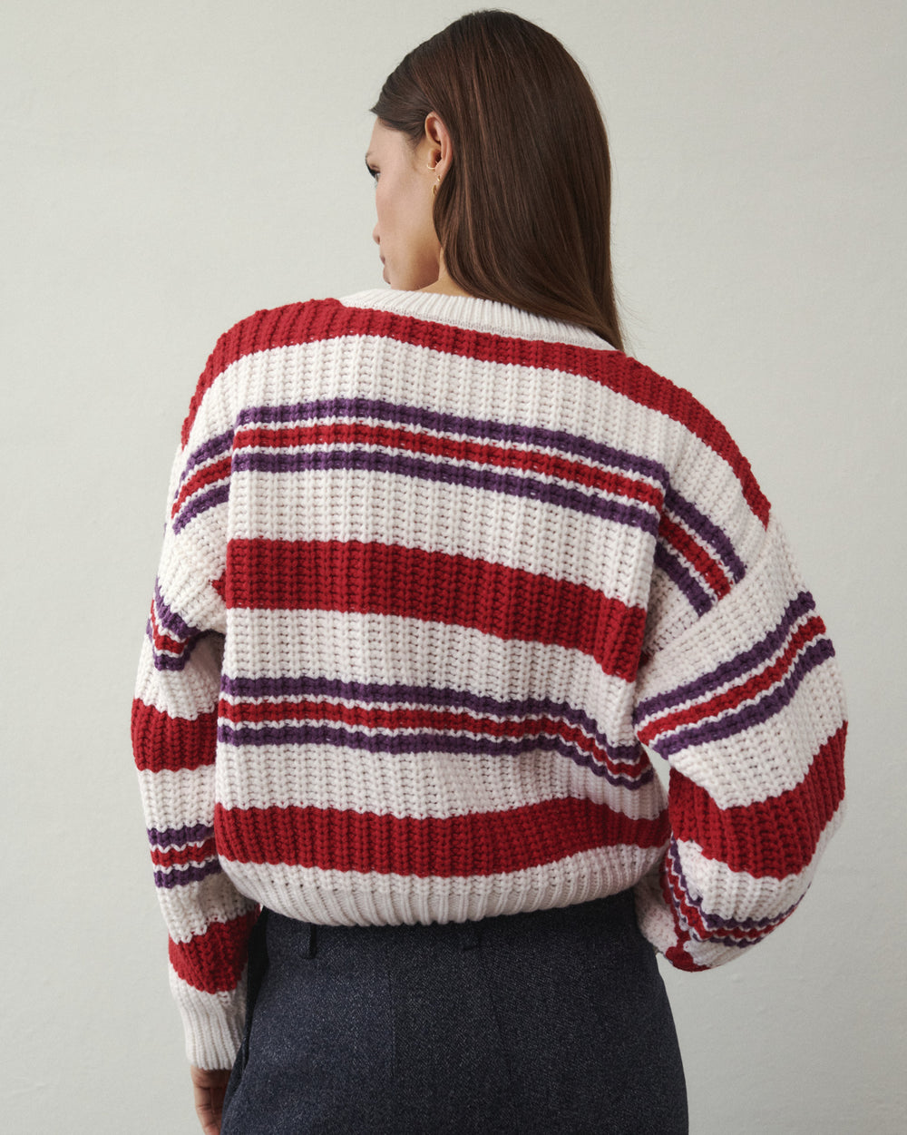 ONCE WOOLEN SWEATER STRIPES