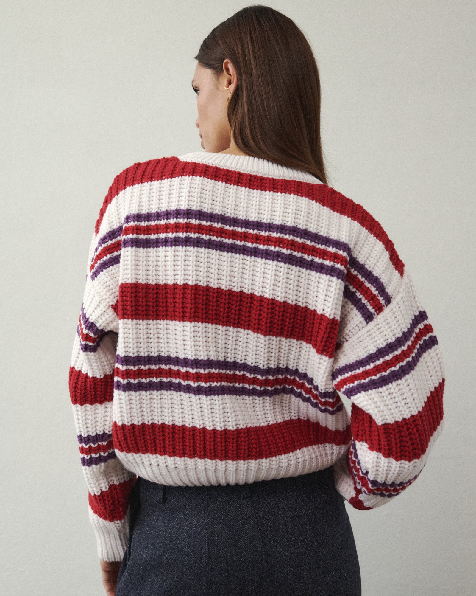 ONCE WOOLEN SWEATER STRIPES