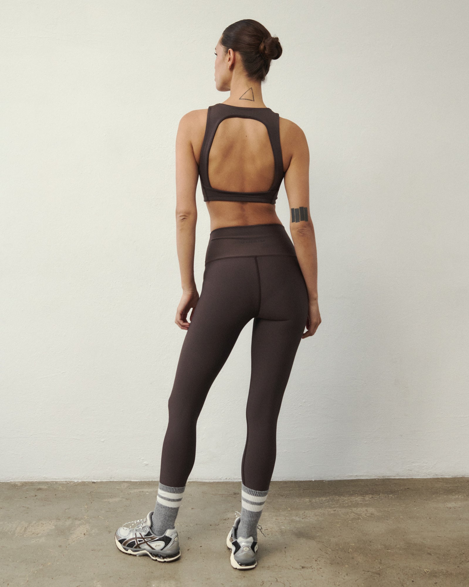 ANDY GYM TOP BRAUN
