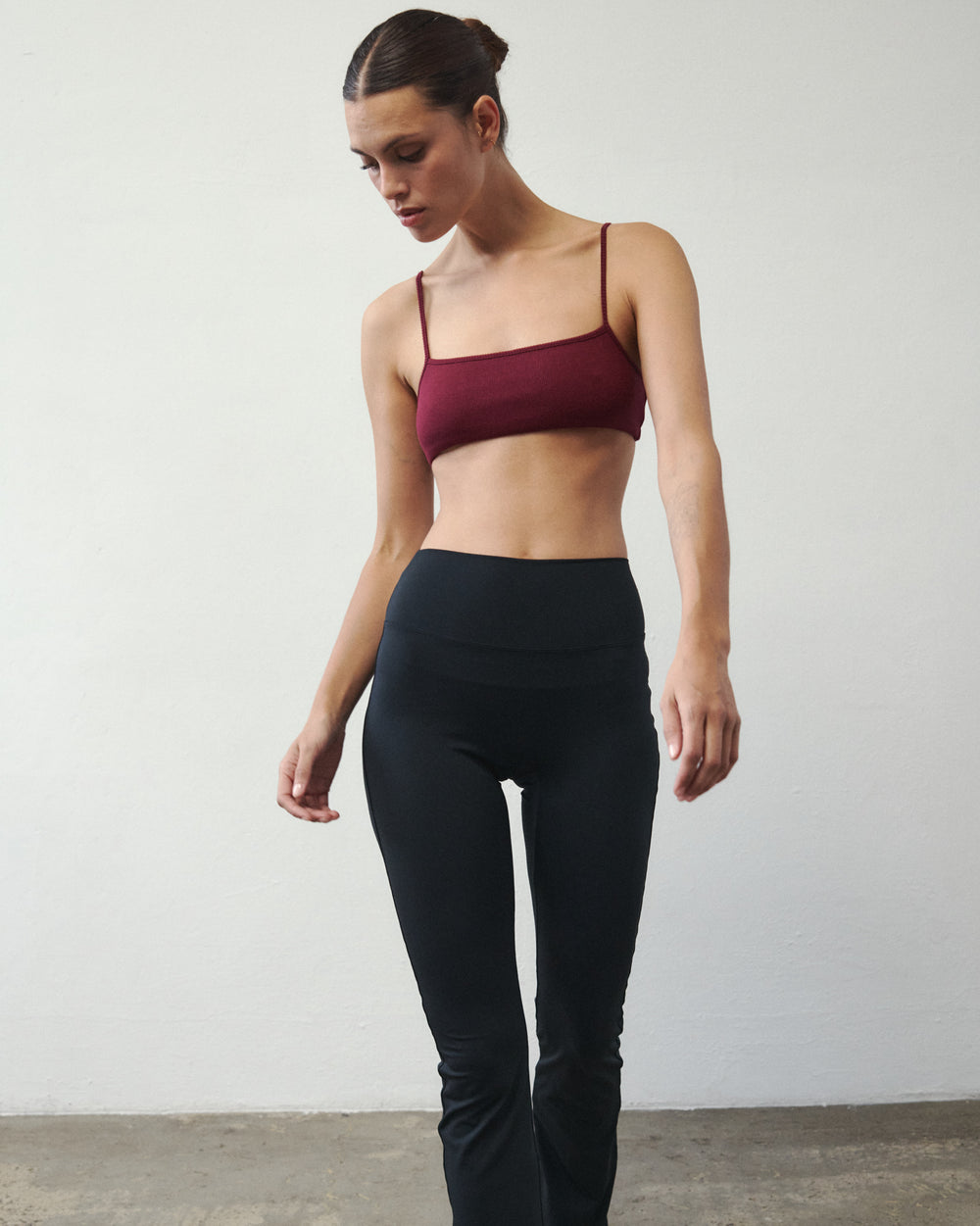 TOP TINY BURGUNDY