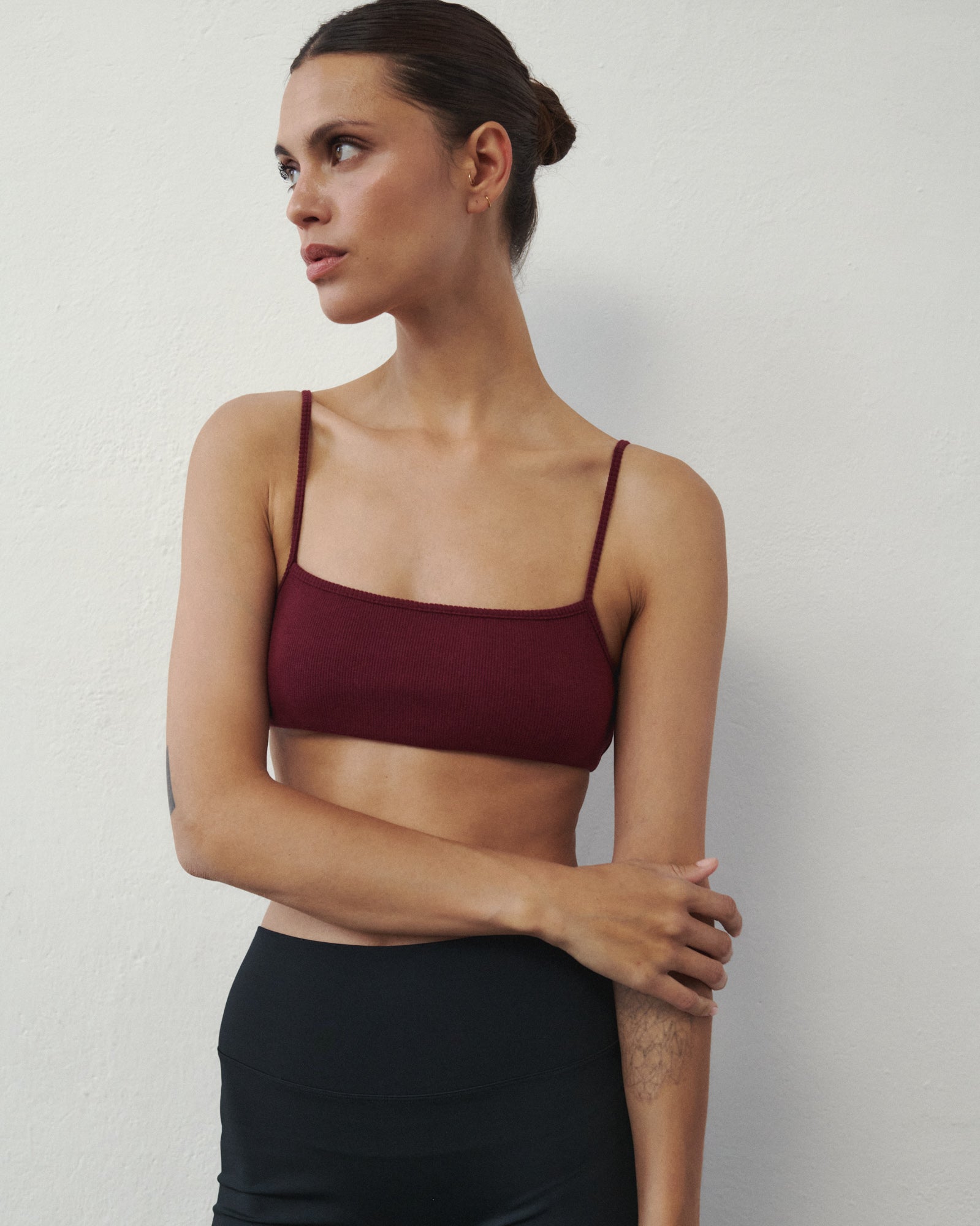 TOP TINY BURGUNDY