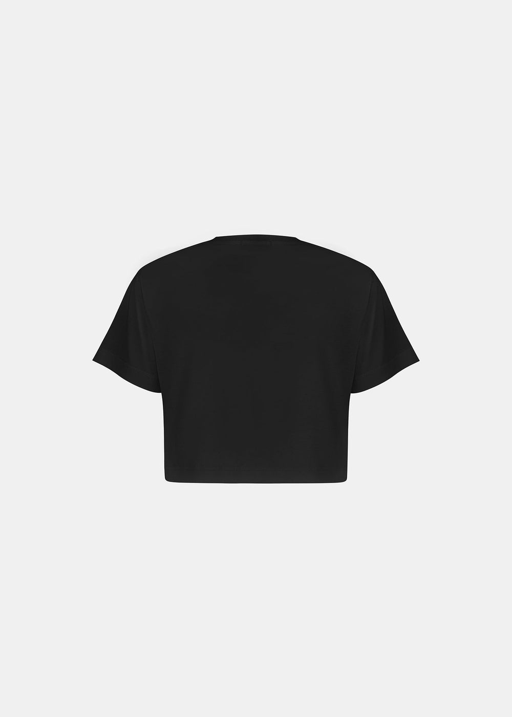 T-SHIRT DAMSKI LAY ORGANIC CROP CZARNY