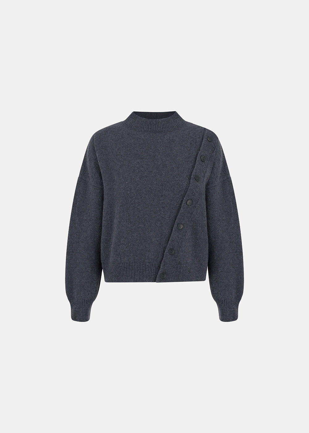 SWETER DAMSKI WEŁNIANY WONDERS GRAFITOWY
