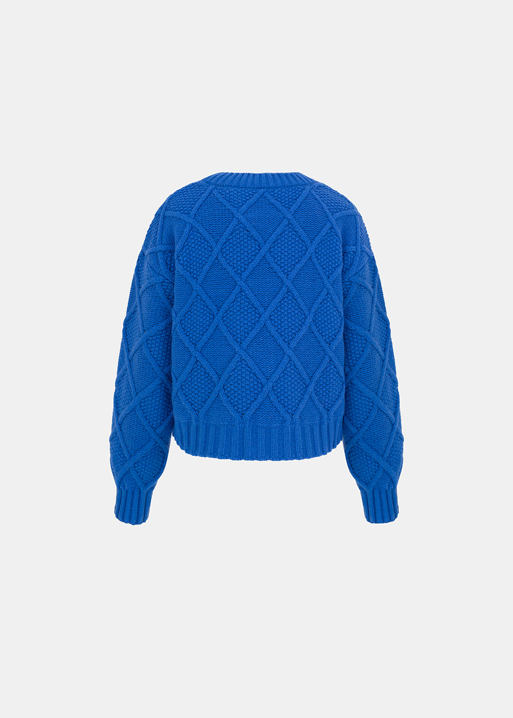 SWETER WEŁNIANY VOILA NIEBIESKI