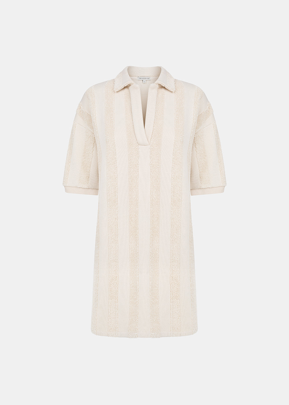 POLO DRESS ECRU