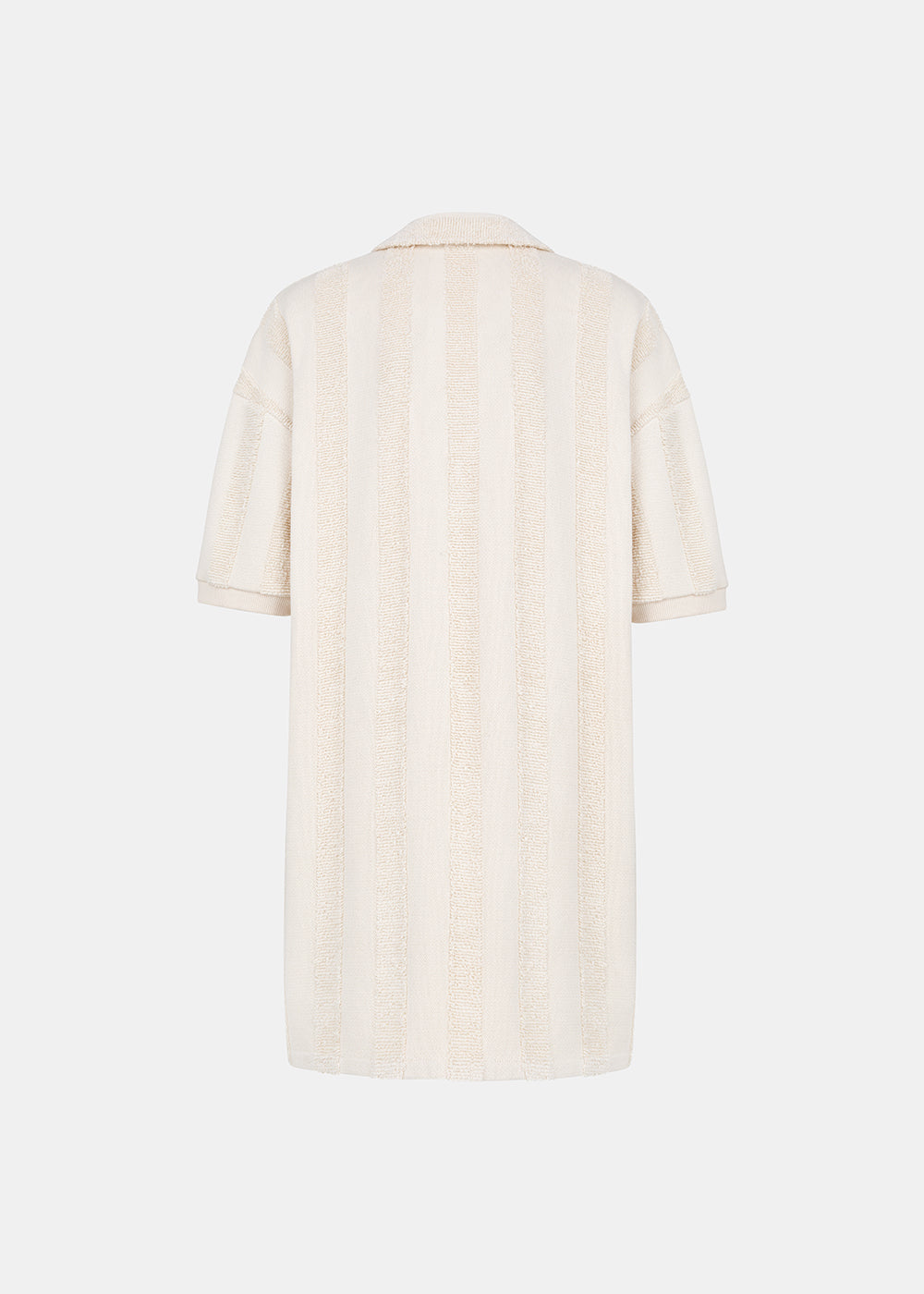 POLO DRESS ECRU