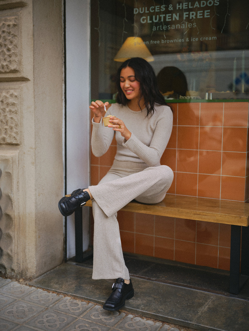 ENZA PANTS BEIGE