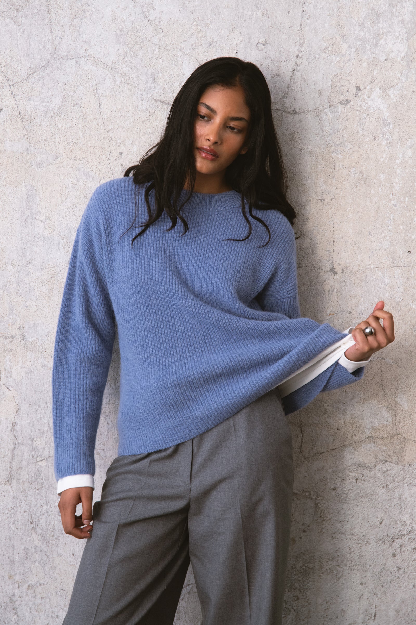 SWETER CROWN BLUE