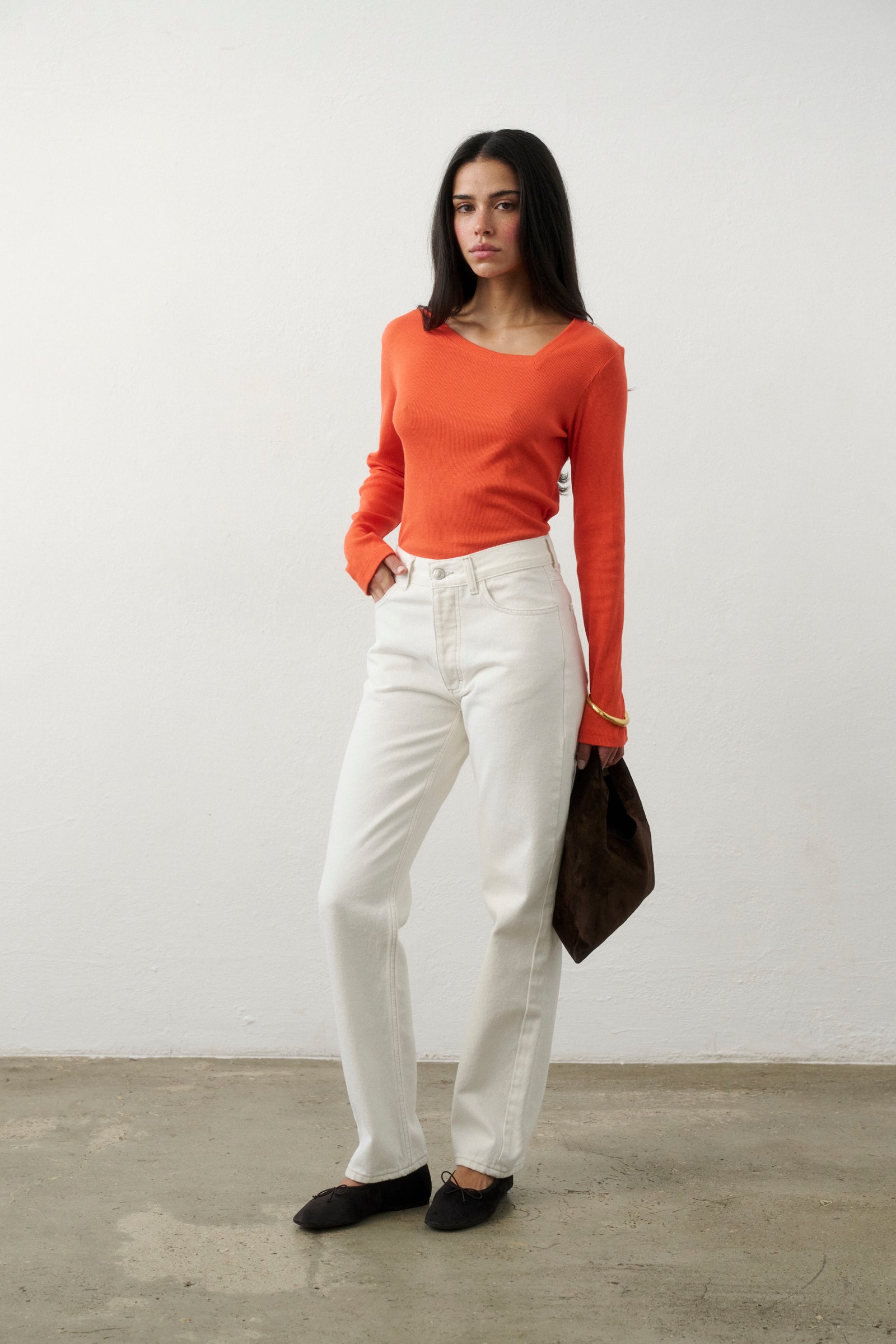 LONGSLEEVE MUNDO ORANGE