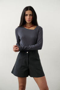 LONGSLEEVE MUNDO GRAPHITE