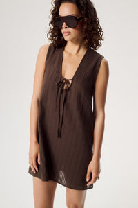 SUKIENKA MINI SUMMER BROWN