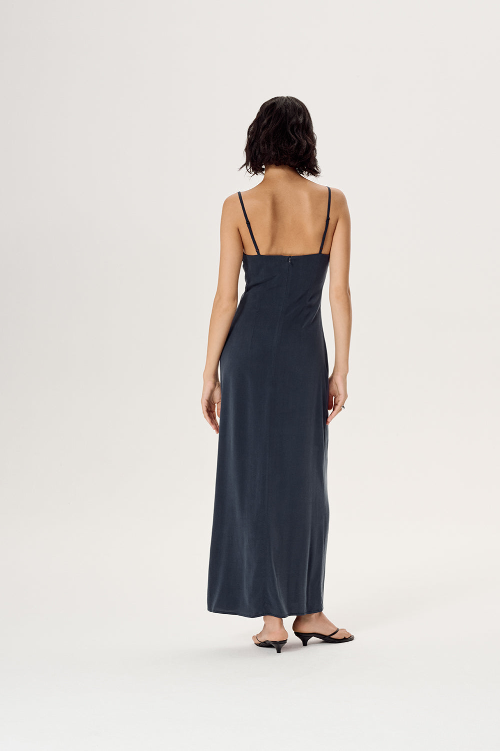 MOSS MAXI DRESS NAVY