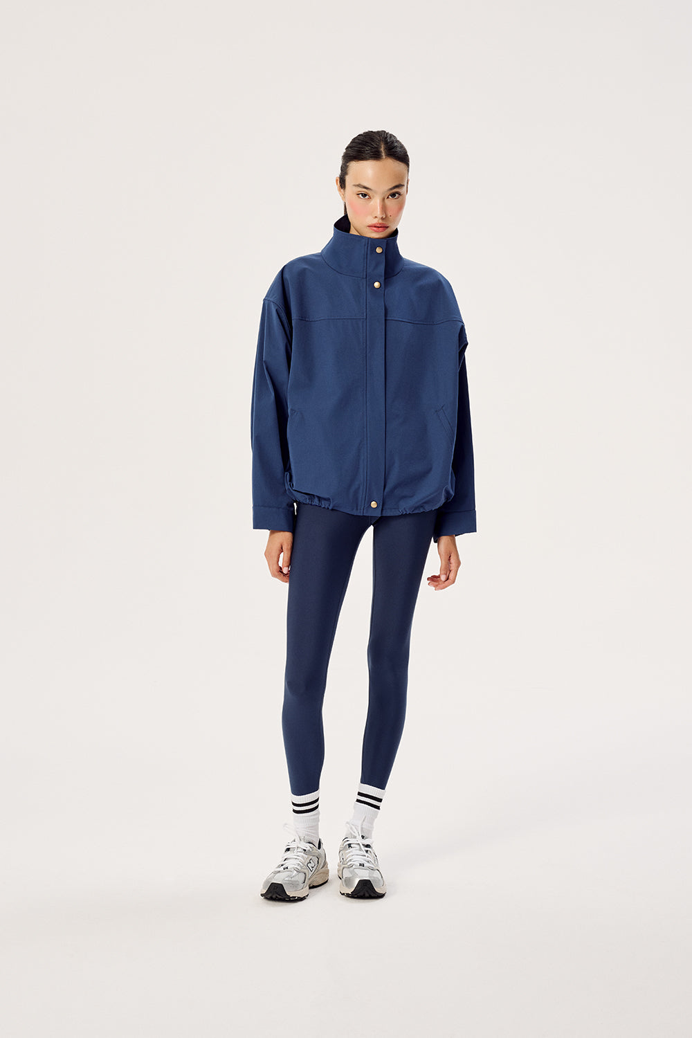 BASE NAVY JACKE