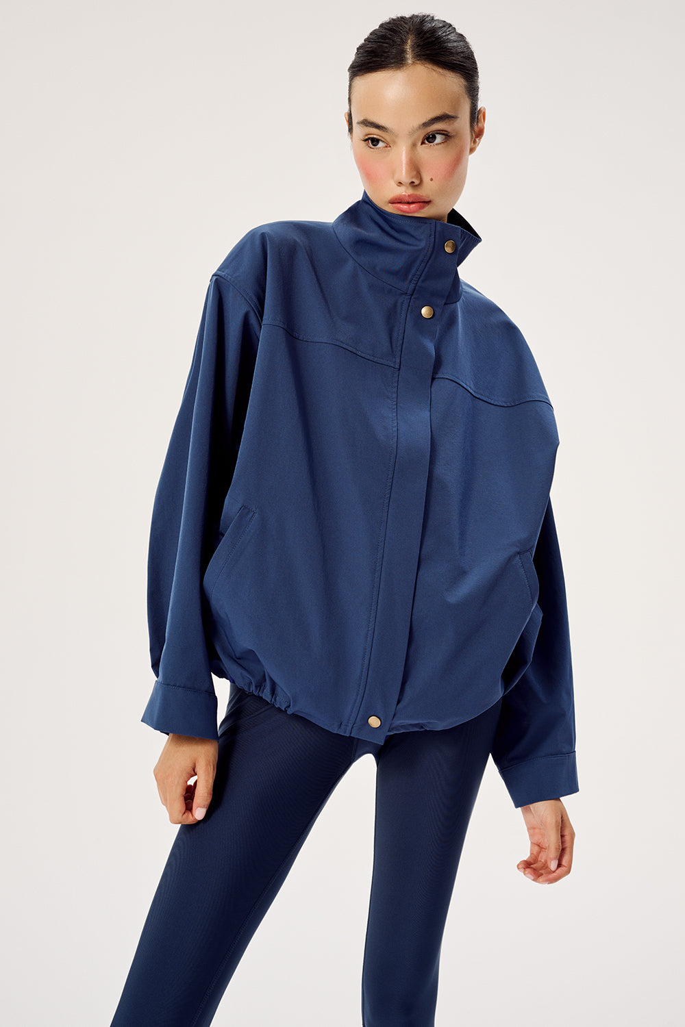 BASE NAVY JACKE