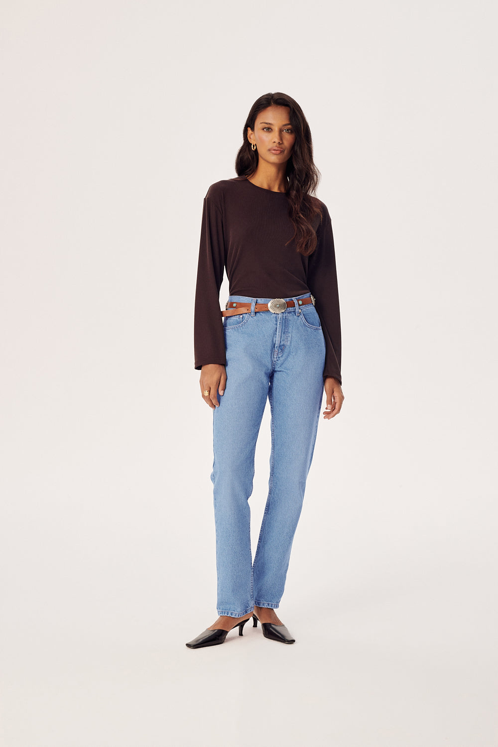 LONGSLEEVE BERRY BROWN