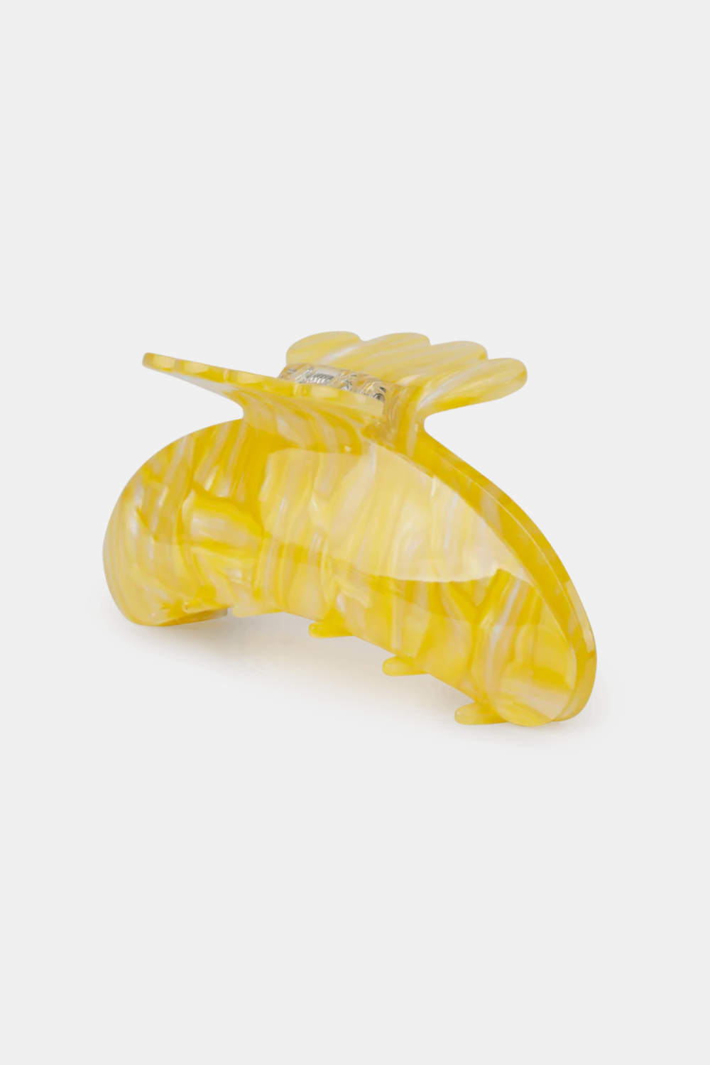 LARGE YELLOW HAIR CLIP HELLE FRESH SUI AVA