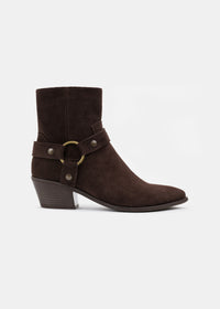 HYER LEATHER ANKLE BOOTS