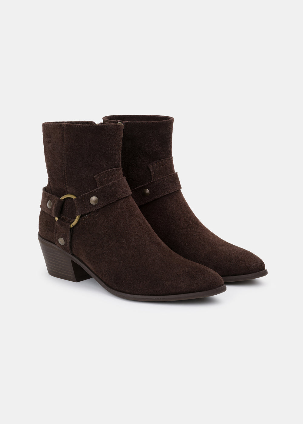 HYER LEATHER ANKLE BOOTS