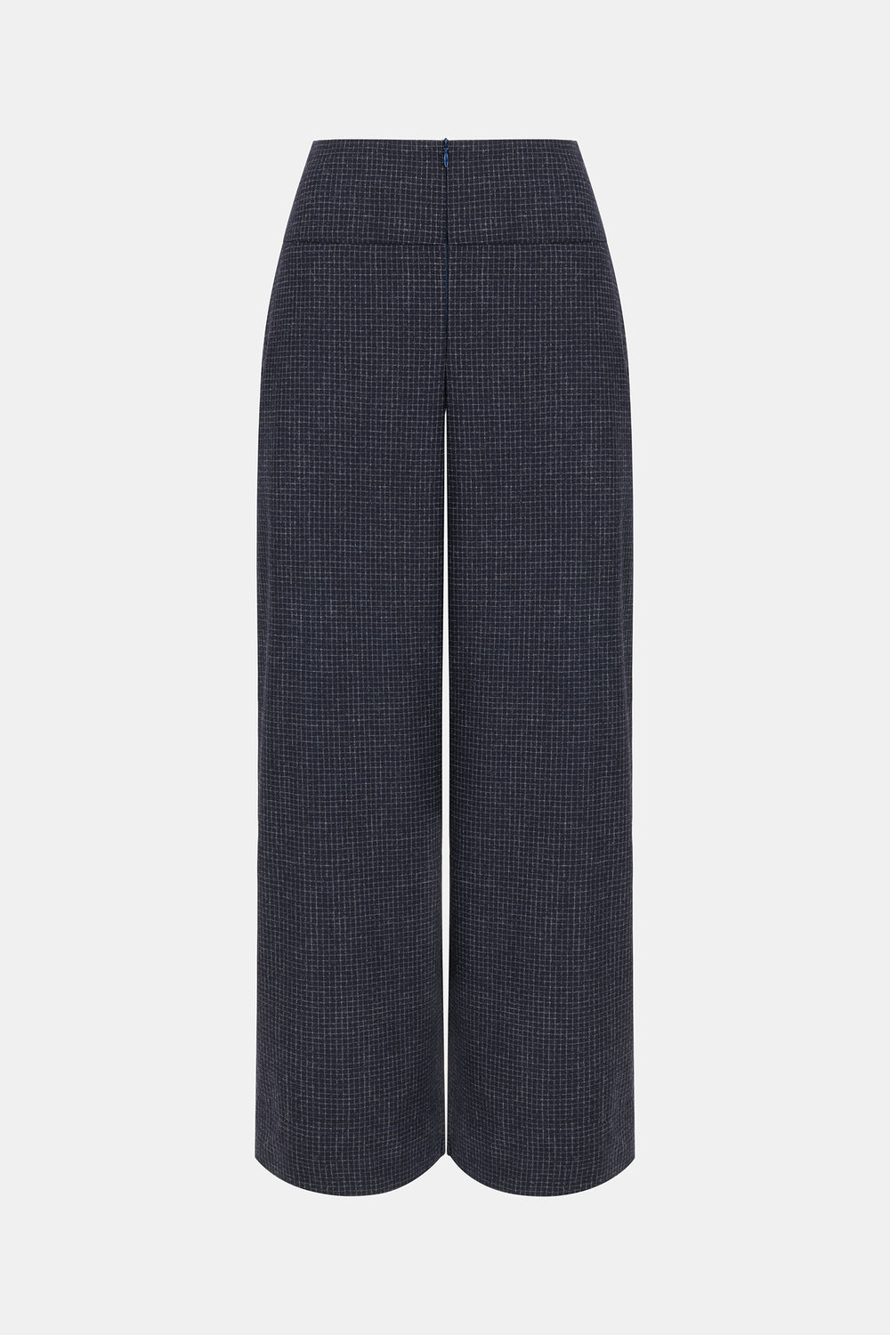 WOLLHOSE MASON NAVY KARIERT