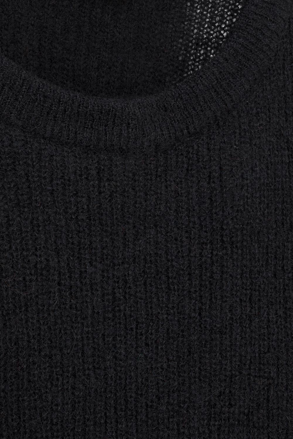 SWETER WEŁNIANY PALM BLACK