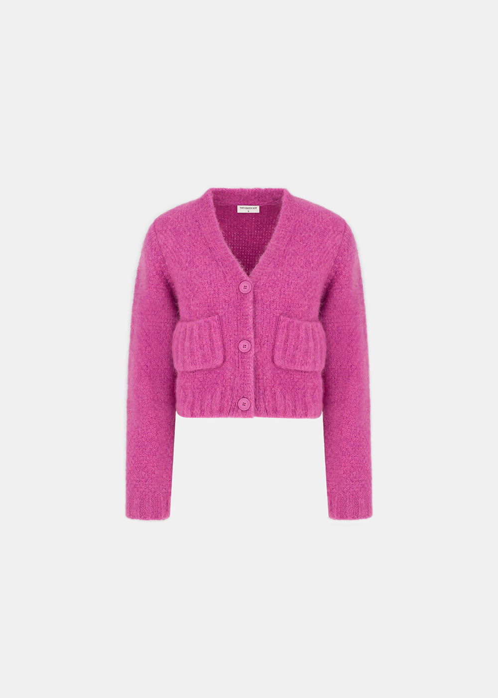 CARDIGAN EN LAINE GETTY ROSE