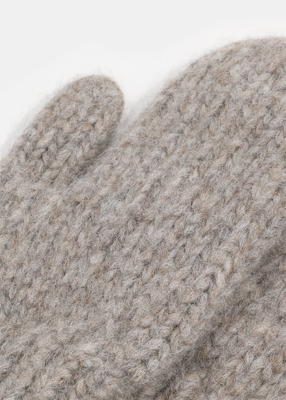 RĘKAWICZKI WEŁNIANE SNUG CHUNKY BEIGE