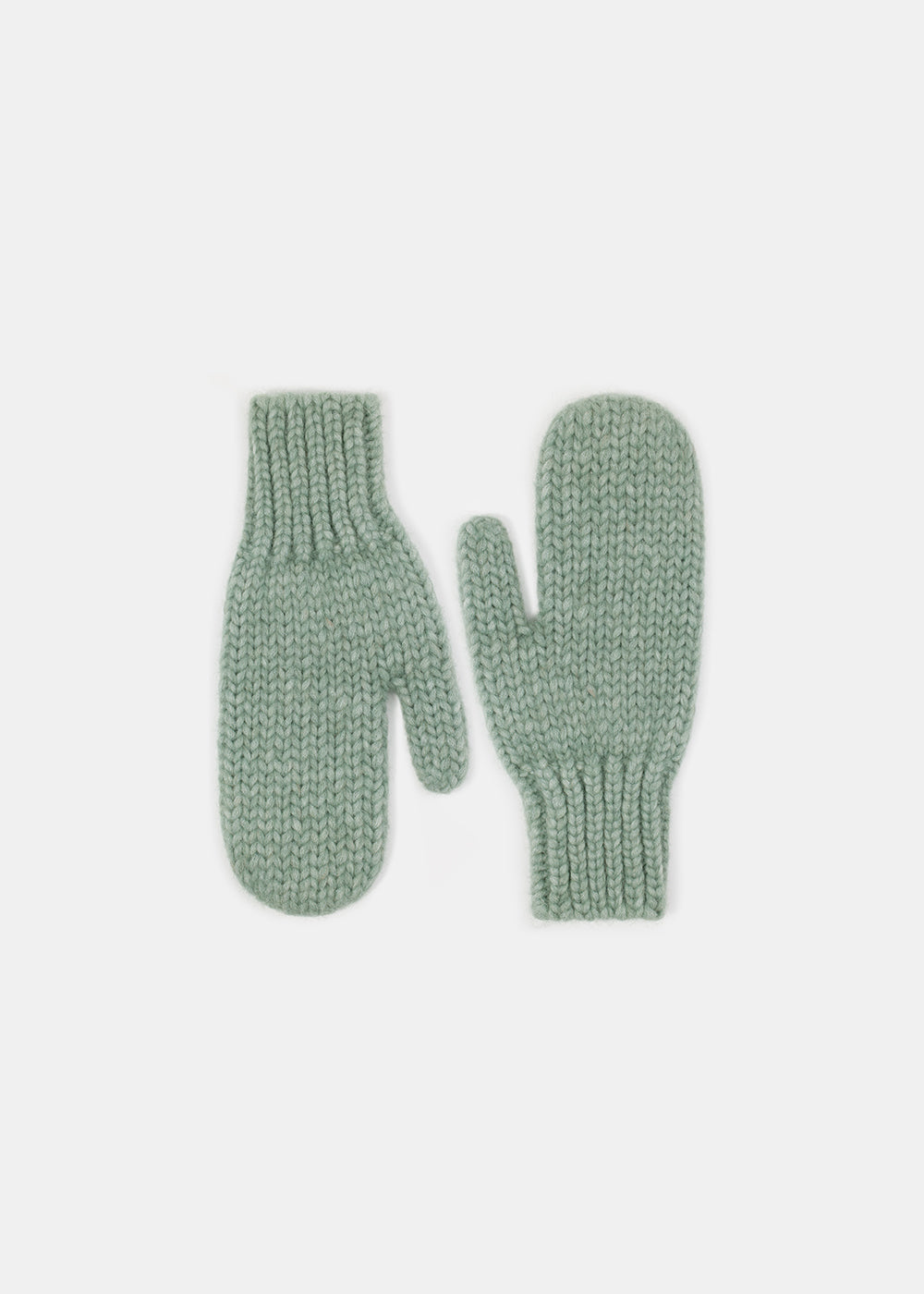 RĘKAWICZKI WEŁNIANE SNUG CHUNKY GREEN