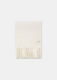 ORLANDO WOOLEN SCARF ECRU