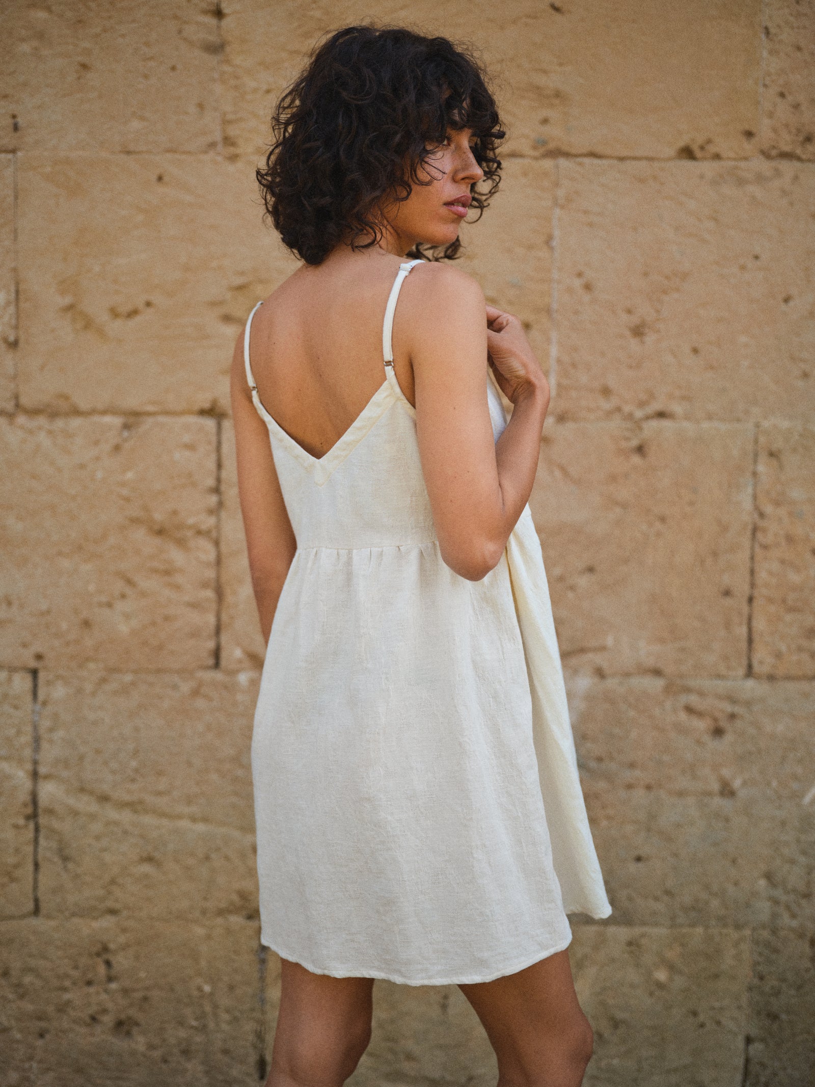 ROBE CLAIRE ECRU