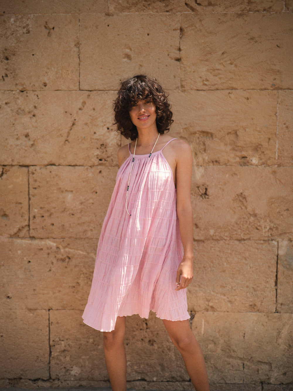 SIMPLICITE KLEID ROSA