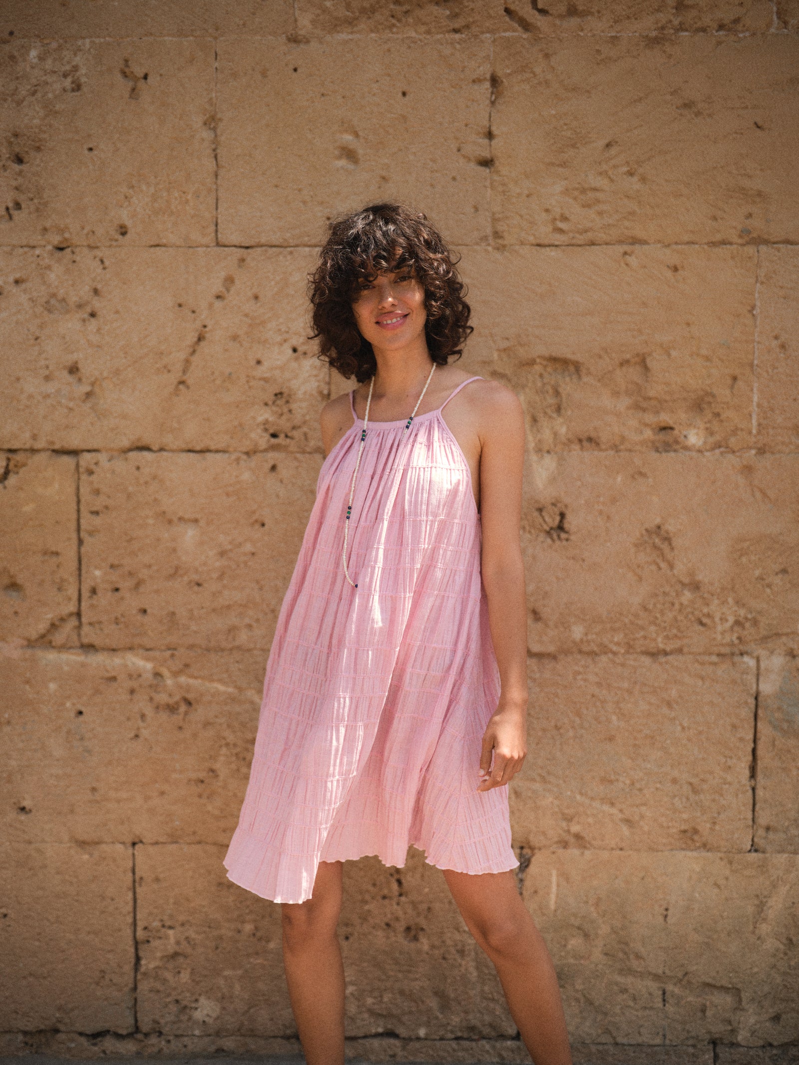 SIMPLICITE KLEID ROSA