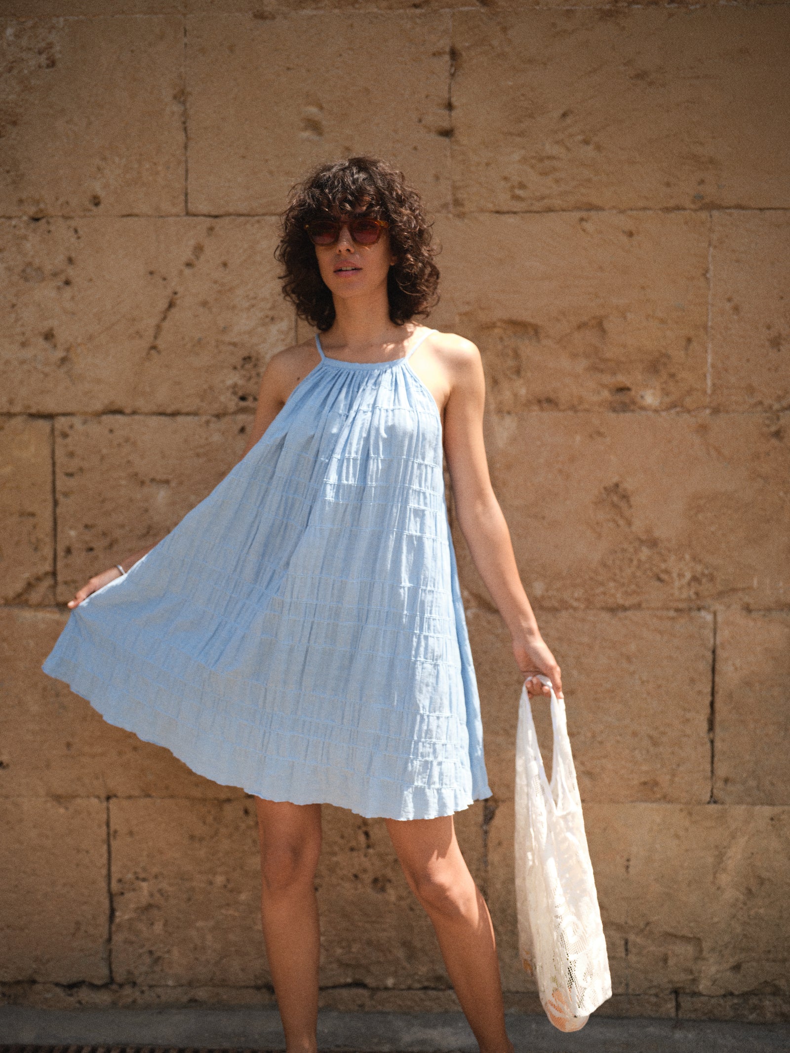 SIMPLICITE DRESS BLUE
