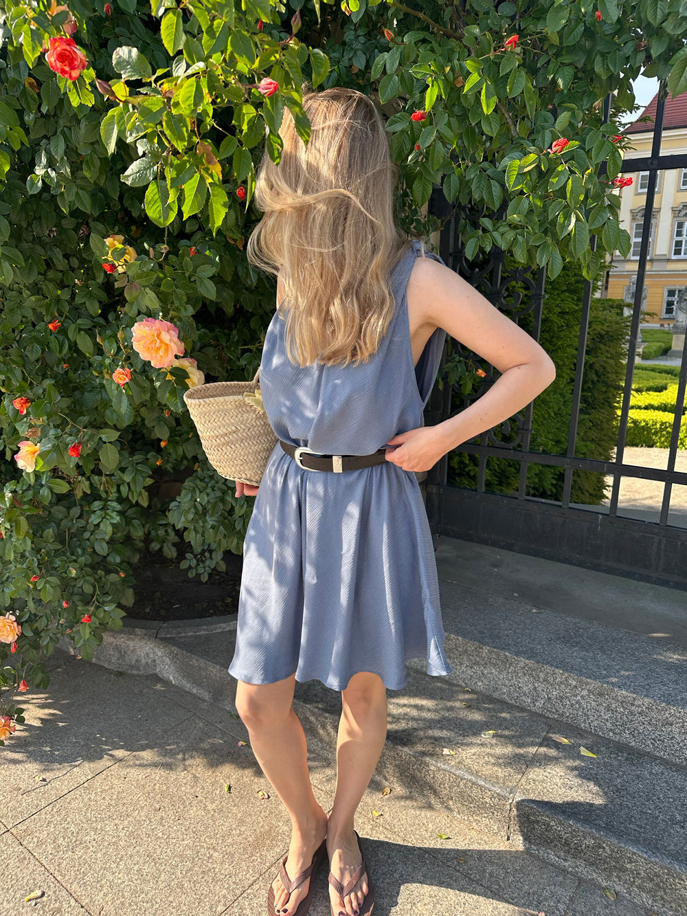 LA MER DRESS GREY