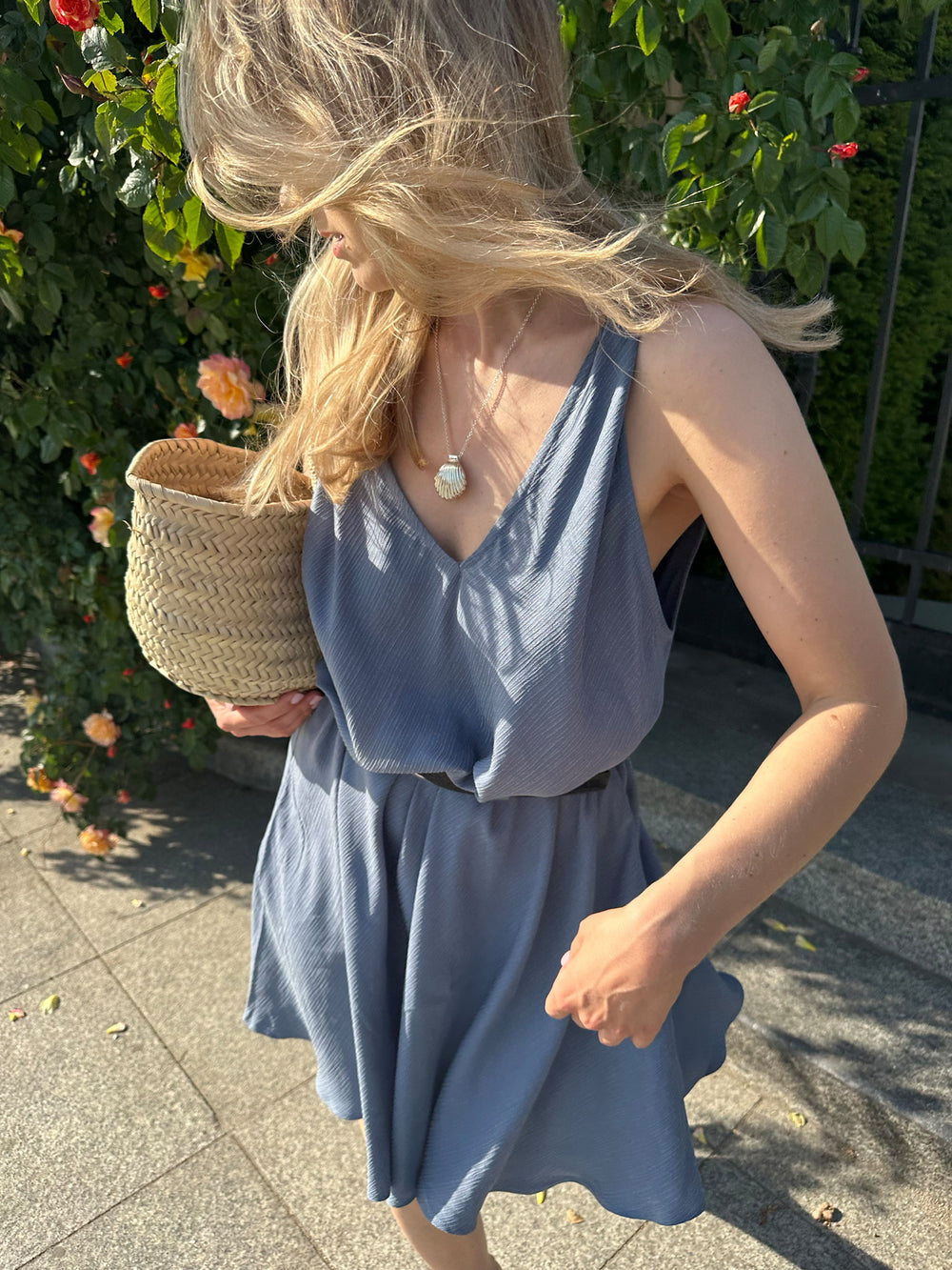 LA MER DRESS GREY