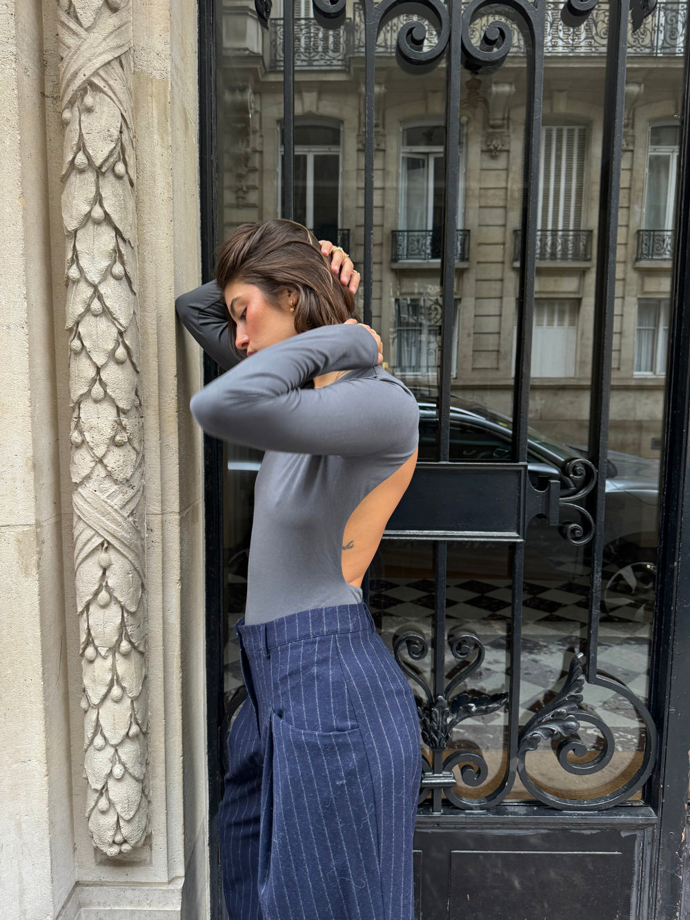 DREAMIN BODYSUIT GREY