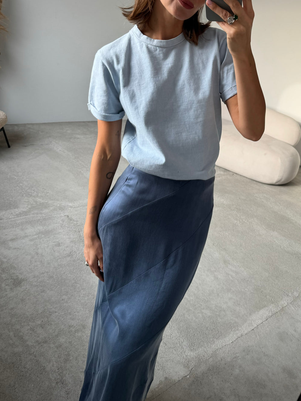 SPÓDNICA FIJI BLUE