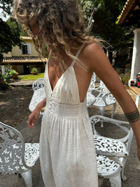 Mimi Ecru Kleid