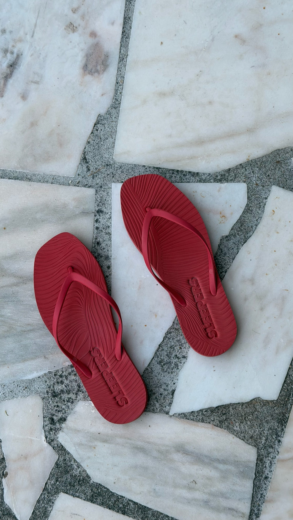 JAPONKI SLEEPERS TAPERED CZERWONE