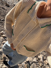 REA CARDIGAN ECRU