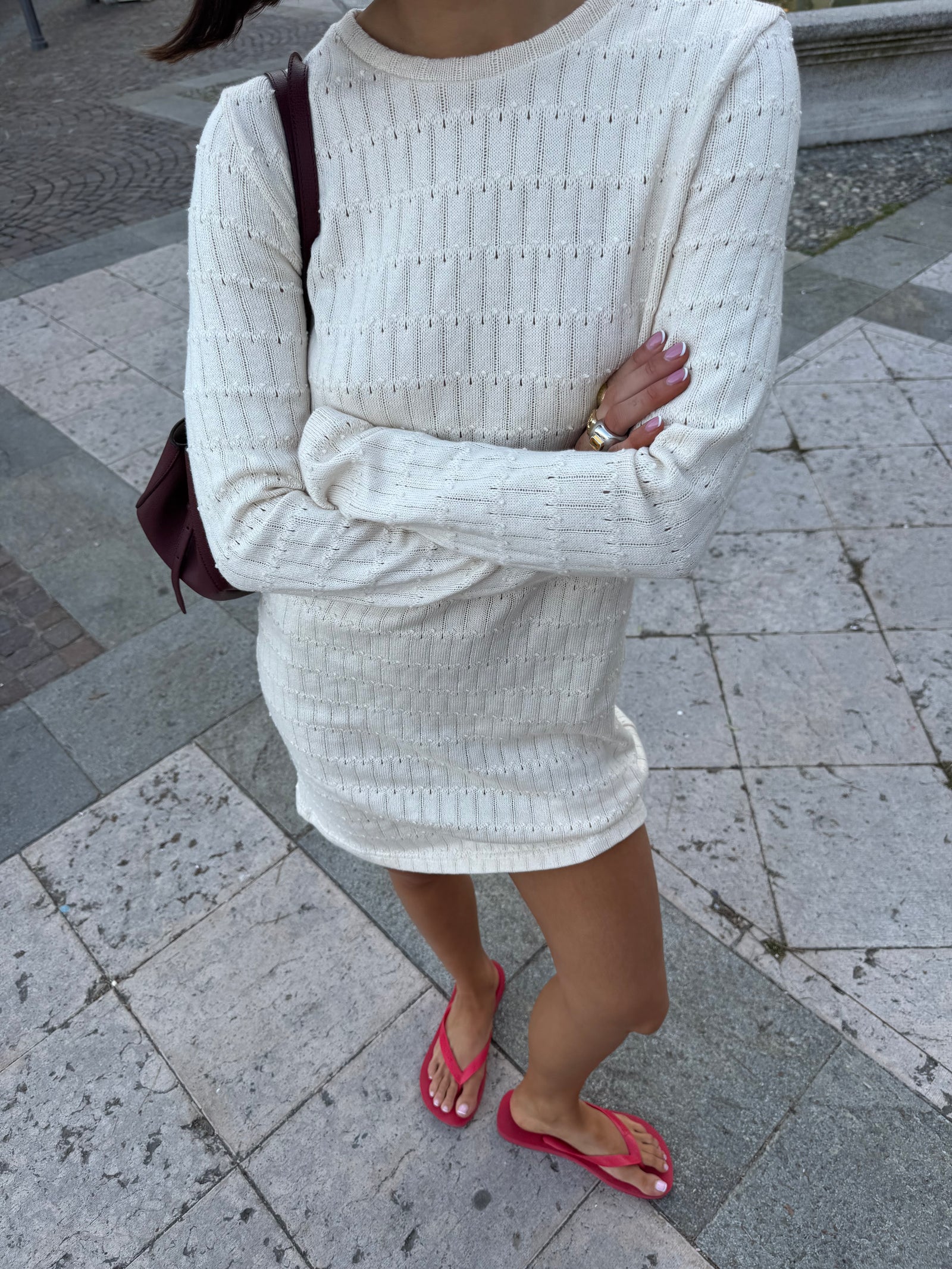 SINTRA DRESS ECRU