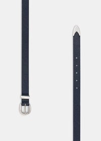 PASEK SKÓRZANY CINTO NAVY