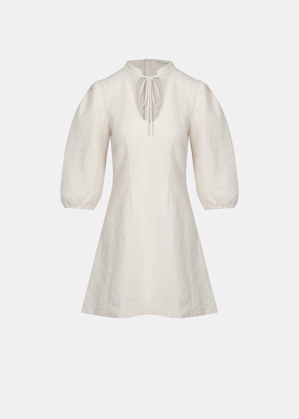 SIMONE MINI KLEID ECRU