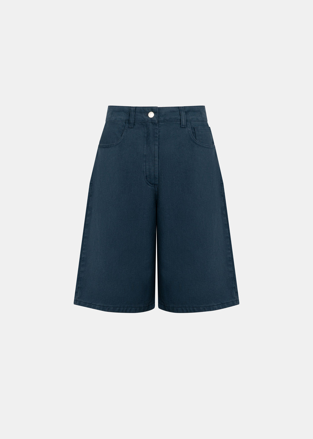 BERMUDY JEANSOWE JUST WIDE GRAPHITE
